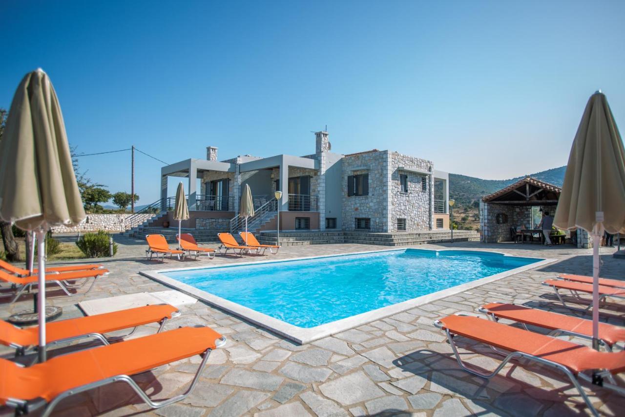 Raise Luxury Villas With A Great Sea View Of Astros Orini Meligou Zewnętrze zdjęcie