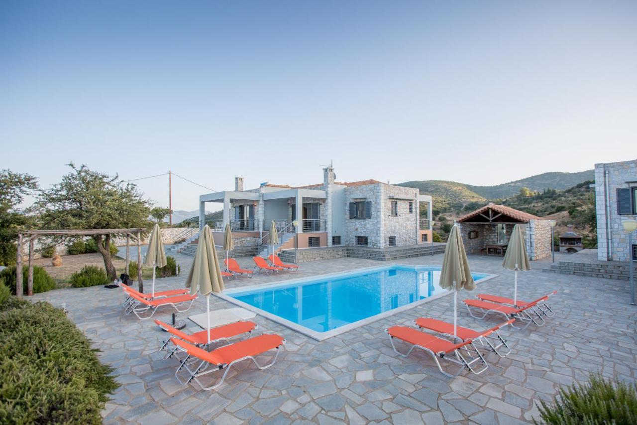 Raise Luxury Villas With A Great Sea View Of Astros Orini Meligou Zewnętrze zdjęcie